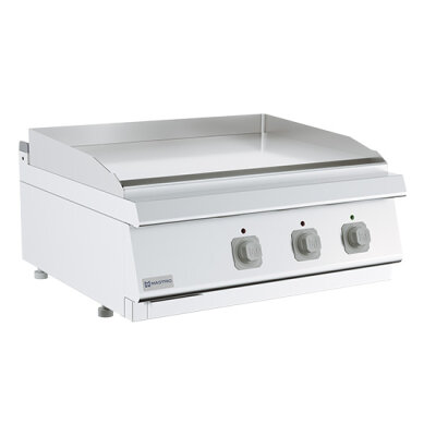 Elektro-Grillplatte Tischmodell glatte Platte 7,2 kW 400V