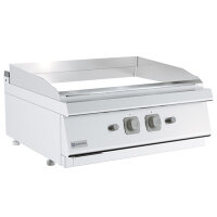 Gas-Grillplatte Tischmodell glatte verchromte Platte 13 kW