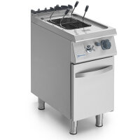 Gas-Nudelkocher auf geschlossenem Unterbau 18 Liter 10,5 kW