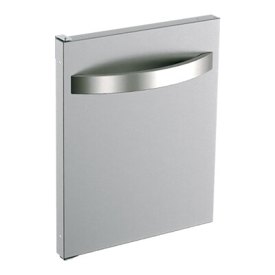 Edelstahltür für Unterbau MS74B, MS78B, MS712B