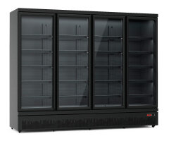 Getränkekühlschrank mit 4 Flügeltüren...