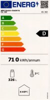Getränkekühlschrank KS-360 weiß 347L