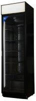 Flaschenkühlschrank 385 Liter schwarz