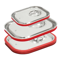 GN-Deckel mit Dichtung Serie Standard verschiedene...