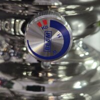 Samowar Teekocher Typ1003 silber Wasserbehälter 3 Liter Teekanne 1 Liter