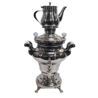Samowar Teekocher Typ1003 silber Wasserbehälter 3L...
