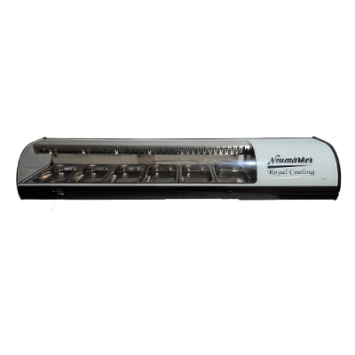 Neumärker Sushi Royal 6, silber, 6 x GN1/3 1523x417x246mm B-Ware