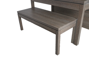 Wohnzimmerset Essgruppe1 Sitzank 1 Sitzbox mit Tisch aus Pressholz gebraucht