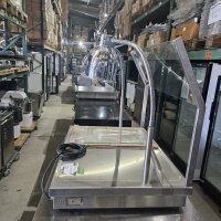 Tranchierplatte II mit Hustenschutz 1,25 kW ohne Infrarotbirnen! B-Ware