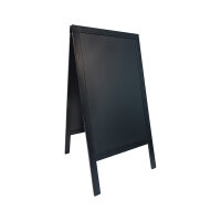Kundenstopper WOODY mit Kreideoberfläche 120 x 70 cm...