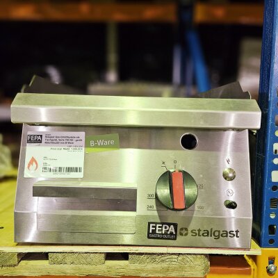 Gas-Griddleplatte als Tischgerät, Serie 700 ND - gerillt 230V