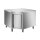 Skyrainbow Arbeitsschrank aus Edelstahl, Eckmodul 600er Bautiefe