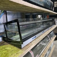 Kühlvitrine Cube 8, schwarz, 8x 1/3 GN-Behälter 1788 x 395 x 350 mm B-Ware