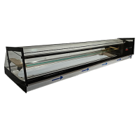 Kühlvitrine Cube 8, schwarz, 8x 1/3 GN-Behälter 1788 x 395 x 350 mm B-Ware