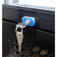 Skyrainbow Getränkekühlschrank mit Display 305 Liter
