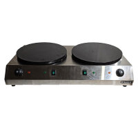 Cookmax Doppel-Crepiere ø 400 mm 6 kW 230V B-Ware