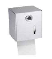 Cookmax Toilettenpapier-Spender rechteckig Edelstahl matt...