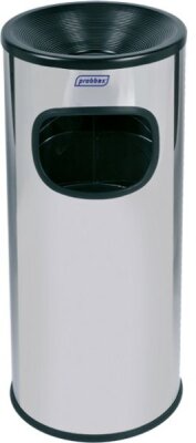 Cookmax Ascher-Abfallkombination 30 Liter Edelstahl poliert 250 x 250 x 650 mm B-Ware