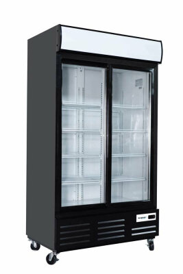 ECOLINE Getränkekühlschrank 1000 Liter mit Schiebetüren 230V B-Ware