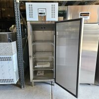 ECOLINE 700 Gastro Edelstahl-Kühlschrank 1-türig GN 1/1 429 Liter B-Ware