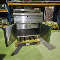 Gas-Lavastein-Grill als Standgerät Serie 700 ND mit V-Rost 13kW