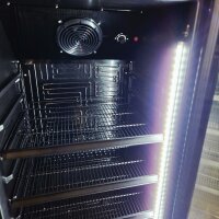 Getränkekühlschrank schwarz 310 Liter B-Ware