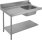 PAL120SX Zulauftisch Links mit Becken 1200x715x850mm B-Ware