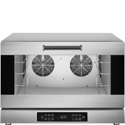 Smeg Heißluftofen mit Beschwadung 4 x GN1/1 50-280°C 6,9kW 400V B-Ware