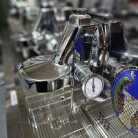 La Pavoni Diamante Automatic 3-Gruppig Edelstahl-Rubinrot 22,5 Liter 5,47kW 400V B-Ware