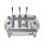 La Pavoni Diamante Handhebel-Espressomaschine 3-Gruppig Edelstahl-Rot 5,47kW 400V B-Ware