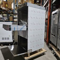 Smeg EURONORM Geschirrspülmaschine Hochversion mit Enthärter Ablaufpumpe Reinigerdosierer Klarspüldosierer 6,7kW 400V B-Ware