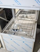 Smeg Haubengeschirrspülmaschine mit Ablaufpumpe Reinigedosierer Klarspüldosierer  9,7kW 400V B-Ware