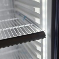 Getränkekühlschrank mit Glastür weiß...