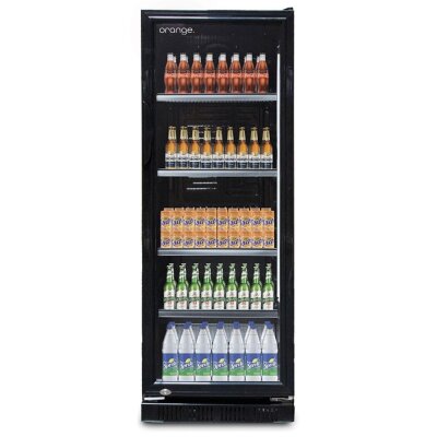 Getränkekühlschrank mit Glastür 230 Liter B-Ware