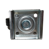 Lenkrolle Ø100 mm mit Anschraubplatte und Bremse