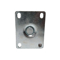 Lenkrolle Ø 6 cm mit Anschraubplatte und Bremse