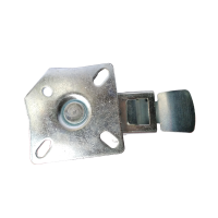 Lenkrolle Ø 55 mm mit Anschraubplatte und Bremse