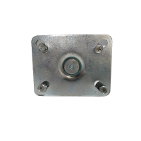 Lenkrolle Ø 50 mm mit Anbauplatte ohne Bremse