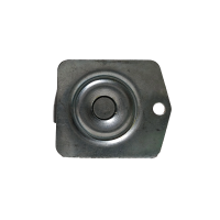 Lenkrolle Ø 30mm mit Anbauplatte ohne Bremse