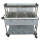 B.PRO Speisenausgabewagen Edelstahl mit Hustenschutz und Wärmebrücke 3 Einzelbecken 3 x GN1/1-200mm B-Ware