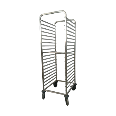 B.PRO Regalwagen Edelstahl für 20 x GN1/1 733x662x1800mm B-Ware