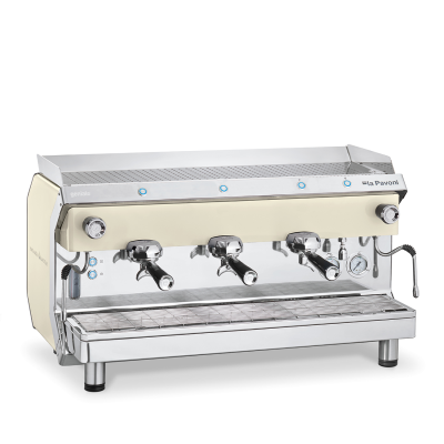 LaPavoni Geniale 3-Gruppig halbautomatisch perlweiß 5,4 kW 400V B-Ware