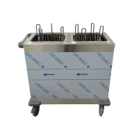 B.PRO Tellerspender unbeheizt ca160 Teller rund Ø 18-33 cm ohne Abdeckhaube B-Ware