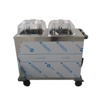B.PRO Tellerspender beheizbar ca 160 Teller rund:...
