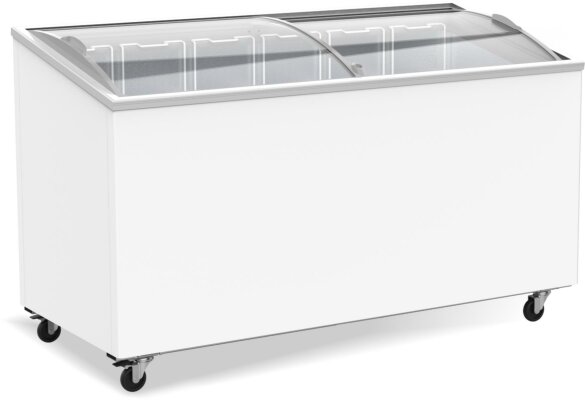 Tiefkühltruhe  mit Glasschiebedeckeln | 461 Liter | 6 Körbe
