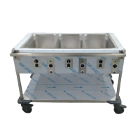B.PRO Speiseausgabenwagen 3 Einzelbecken mit...