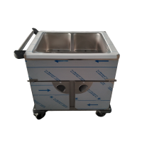 B.PRO Speiseausgabenwagen 2 Einzelbecken für 2 x...