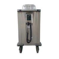 B.PRO Tellerspender Edelstahl beheizbar  (+30°C bis...