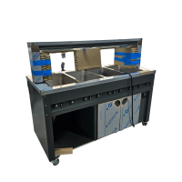 B.PRO Warmbuffet  4 x GN1/1 max Tiefe: 200 mm Farbe...