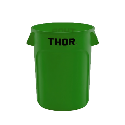 THOR ® Runder Behälter 23L 33,5 x 38,7 cm verfügbare Farben: BLAU, GRAU, WEISS, GELB, GRÜN, ROT, BRAUN